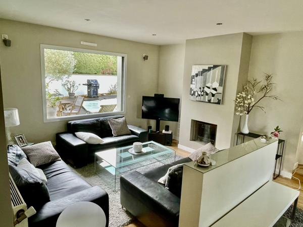 Maison d'architecte avec piscine