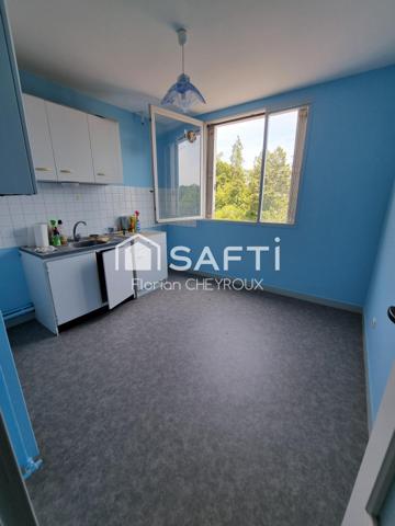 T1 de 33 m² avec balcon, parking et cave, Roussillon