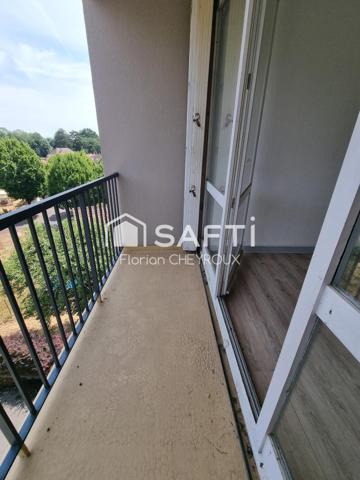 T1 de 33 m² avec balcon, parking et cave, Roussillon