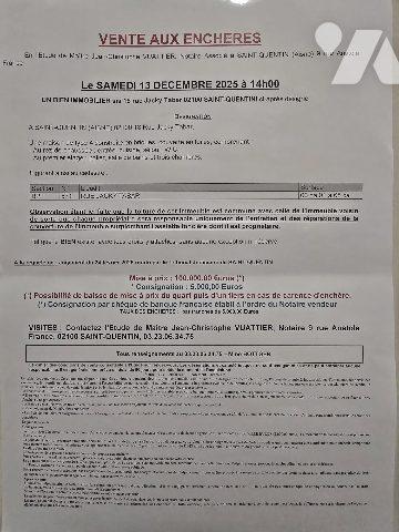 Maison à vendre Saint-Quentin