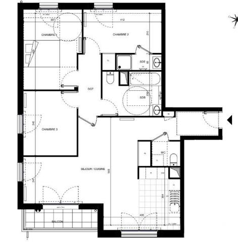 Appartement à vendre 4 pièces 83 m² Fontenay-aux-Roses