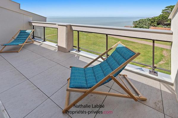 Appartement VUE MER Pornic -La Birochère 3 pièce(s) 51 m2 hab et