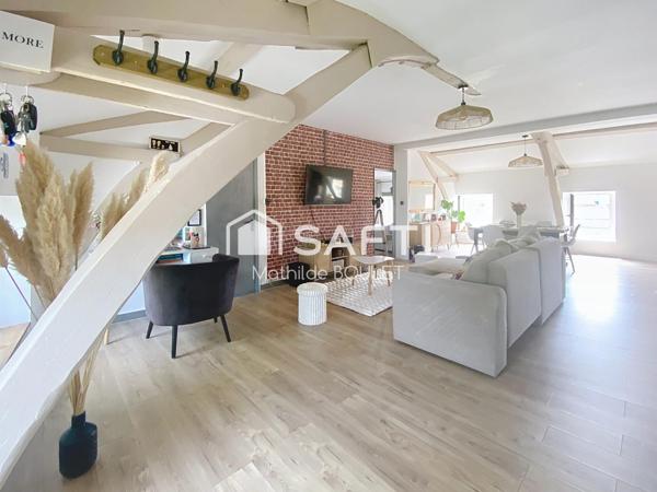 Appartement 3 chambres au pied des commerces