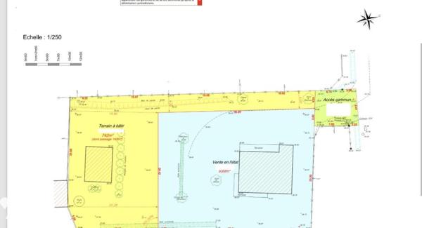 LA MOTHE ACHARD Terrain à bâtir avec garage