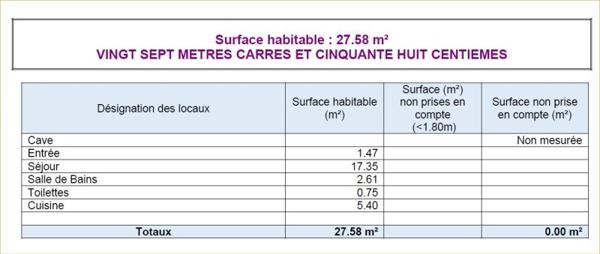 Vente / Appartement T1
