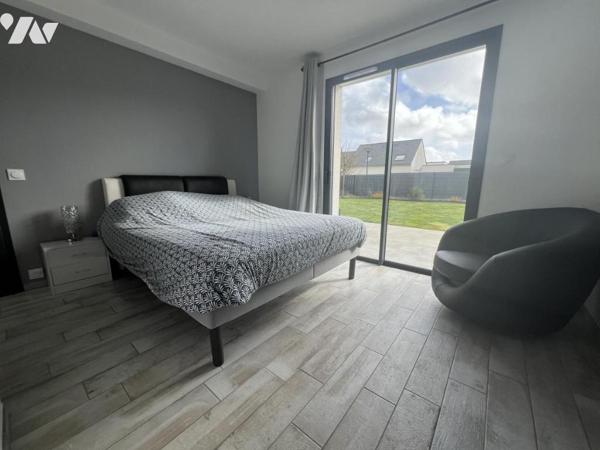 INZINZAC LOCHRIST proche bourg maison de 2022 de type 5 en parfait état sur 346 M² de terrain