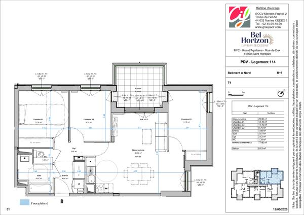 Appartement T4