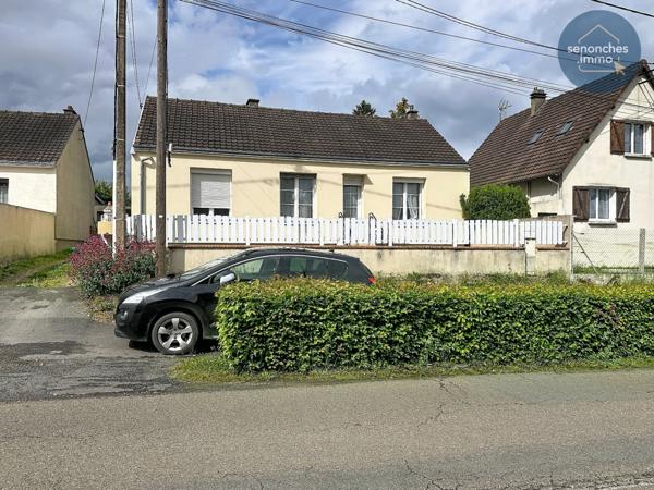 Maison de plain-pied à vendre à Senonches  Un bien fonctionnel avec jardin, garage et fort potentiel