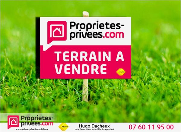 Terrain Mery Sur Cher 1500 m2 (D 2129)