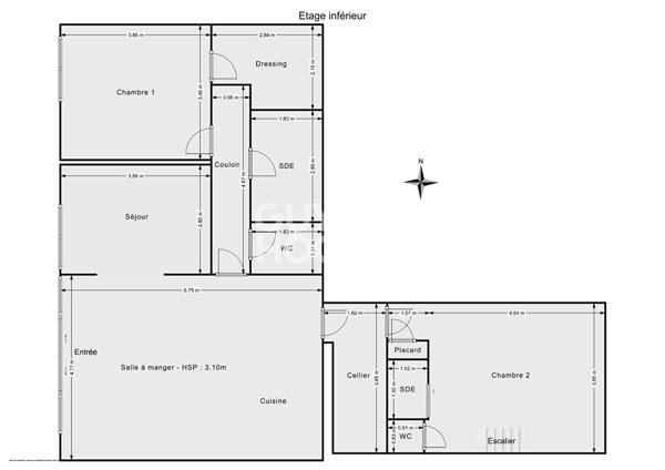 Le BARCARES Bel appartement de 80 M2 en rez-de-chaussée
