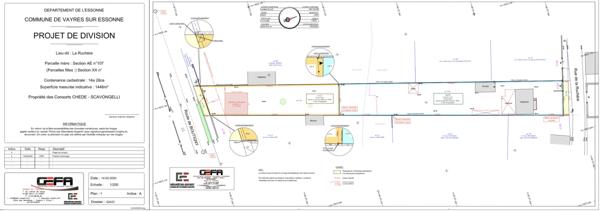 Vayres-sur-Essonne (91820) Terrain à batir