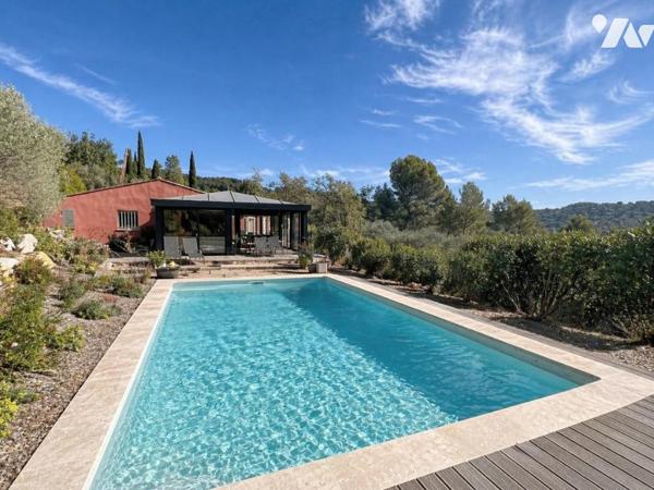 FAYENCE. Adrech du Peyron - Propriété avec maison de 185m², dépendance T2 de 39m² et piscine.