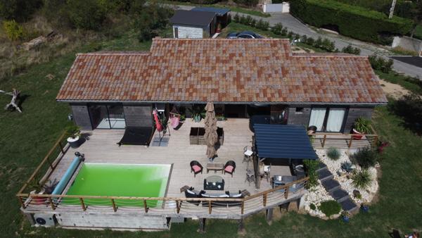 Maison de plain pied en campagne