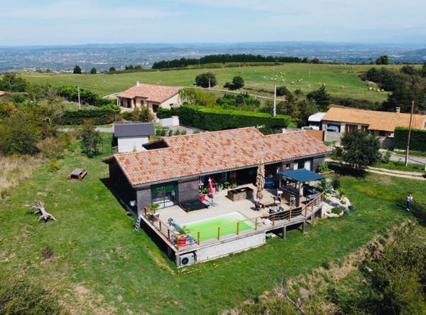 Maison de plain pied en campagne