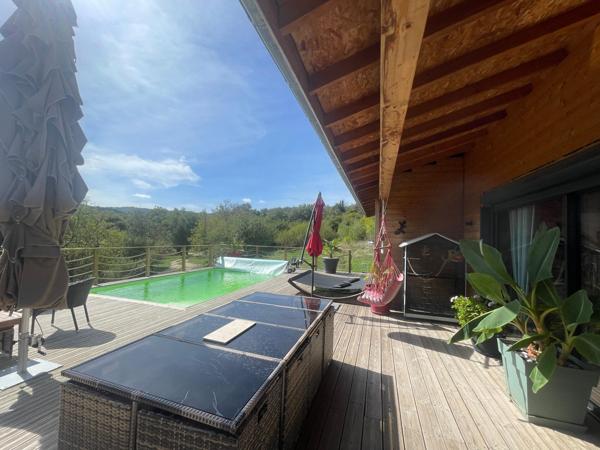 Maison de plain pied en campagne