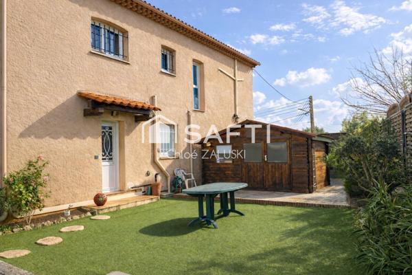 Appartement en Haut de Villa, T4 avec jardin privatif et vue mer, Quartier des Plaines.