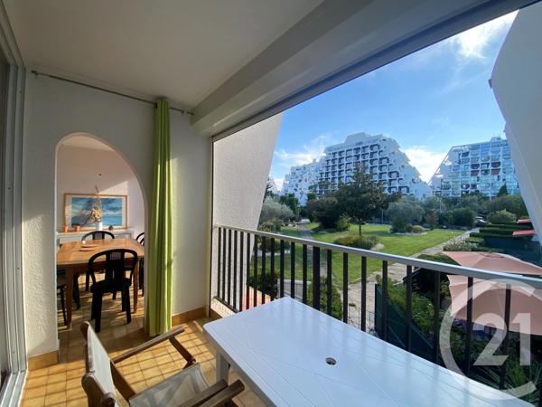 Appartement Studio à vendre  1 pièce - 30 m 2   LA GRANDE MOTTE  - 34