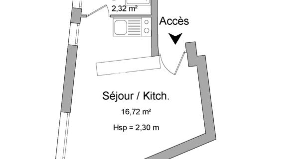 Location Studio 19.04 m² - Migné-auxances 86440