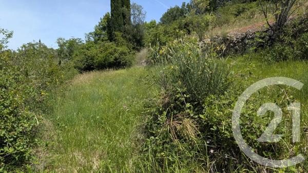 Terrain à vendre  1400 m 2   AUBENAS  - 07