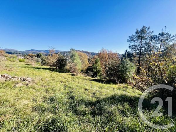 Terrain à vendre  1400 m 2   AUBENAS  - 07