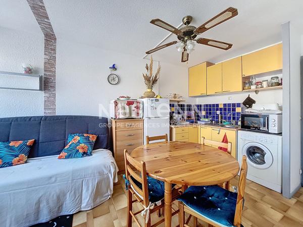 Appartement 2 pièces + cabine avec parking privatif