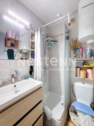 Appartement 2 pièces + cabine avec parking privatif