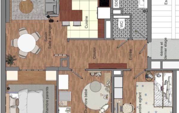 Vente Appartement P4 à rafraîchir Champigny-sur-marne   