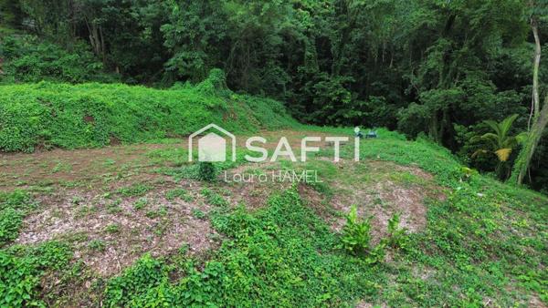 Grand terrain terrassé, vue mer, quartier calme