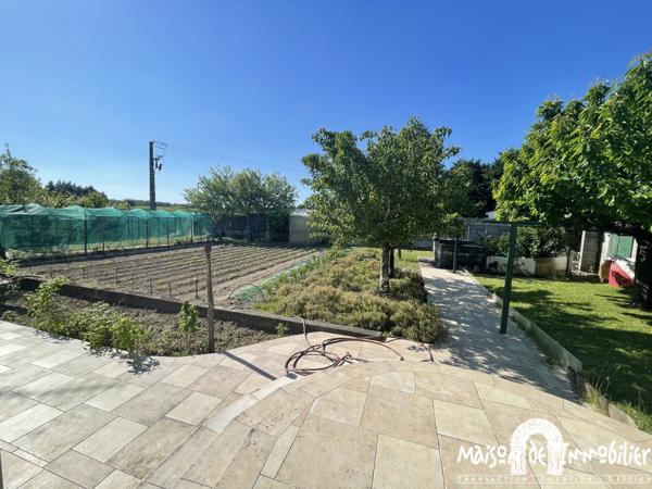 Vente Pavillon de plain-pied avec partie sous-sol - 118m² - 4 pièces - LOUZAC SAINT ANDRÉ