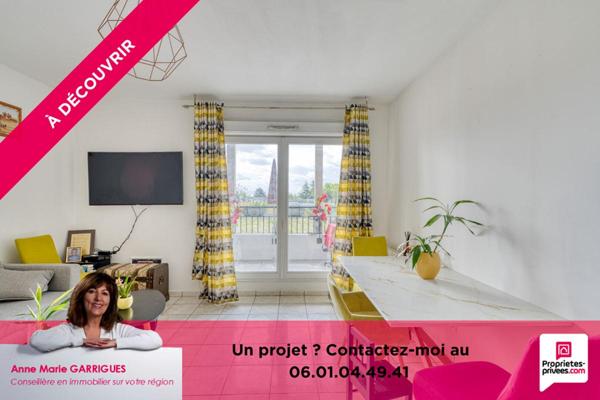 T4 traversant, lumineux avec balcon - Garage fermé possible