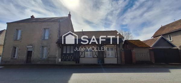 Ensemble immobilier avec 2 maisons et dépendances