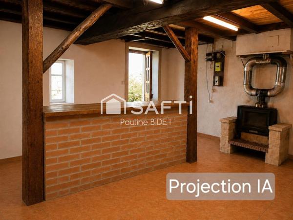 Maison en pleine campagne