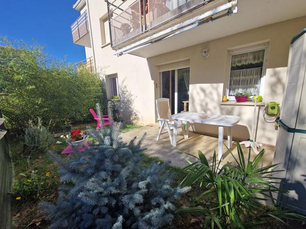 CARCASSONNE, Appartement Vendu loué avec jardin