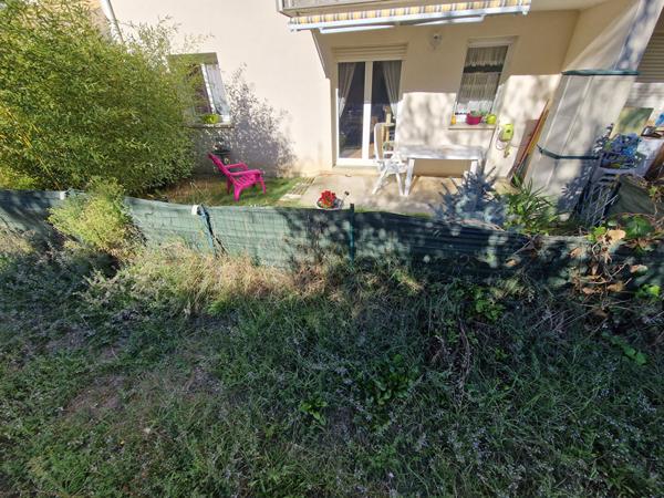CARCASSONNE, Appartement Vendu loué avec jardin