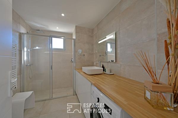 Appartement en dernier étage, vue sur la Méditerranée