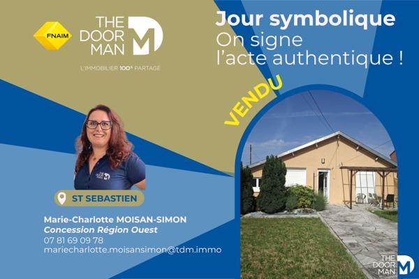 Maison - Vendu - 78 m² - SAINT-SEBASTIEN-SUR-LOIRE | The Door Man