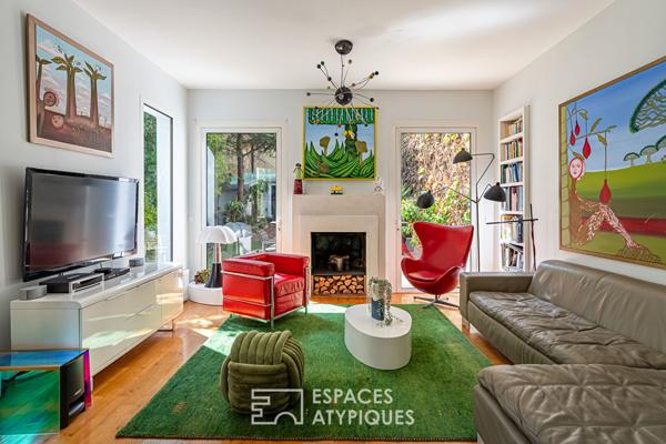 Maison d’inspiration Mallet Stevens à deux pas de la gare de Clamart