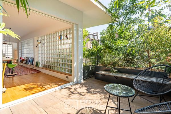 Maison d’inspiration Mallet Stevens à deux pas de la gare de Clamart