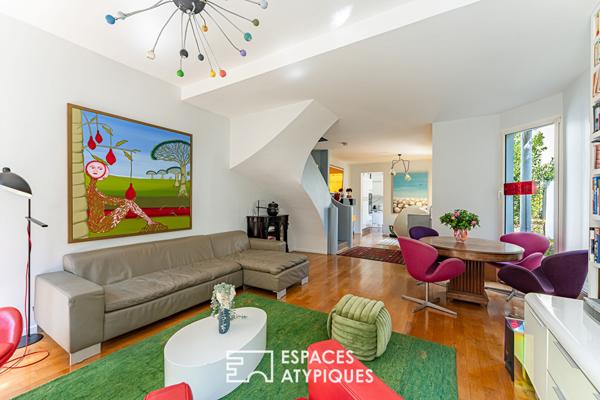 Maison d’inspiration Mallet Stevens à deux pas de la gare de Clamart