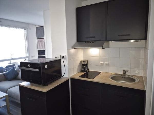 Vétraz-Monthoux (74100) Appartement Type 1 Loué, 28 m², Terrasse avec vue, parking boxable