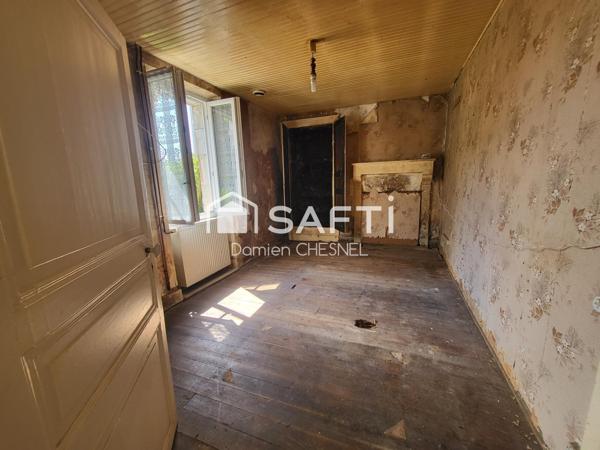 Fermette à rénover avec  terrain