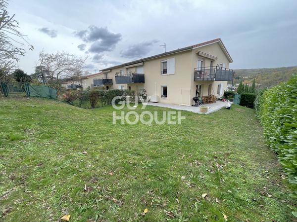 Appartement T3 avec jardin et garage double