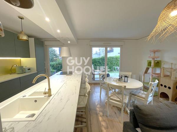 Appartement T3 avec jardin et garage double