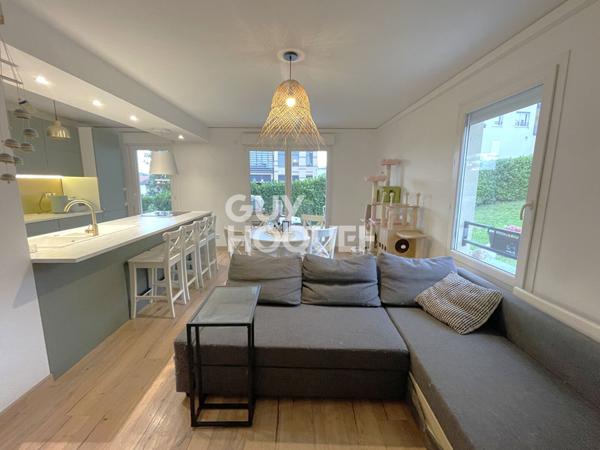 Appartement T3 avec jardin et garage double