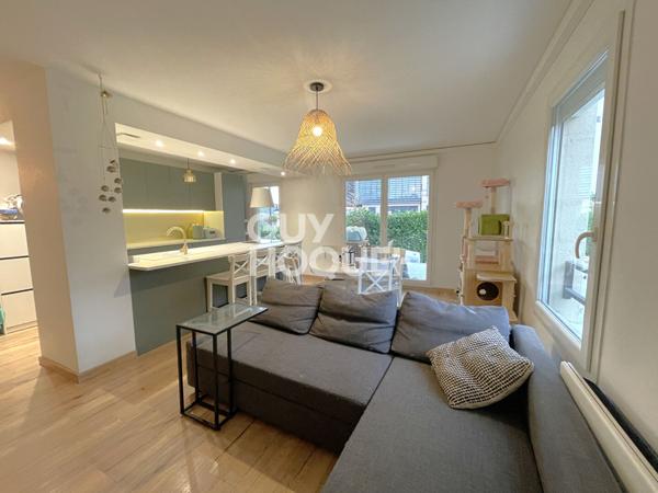 Appartement T3 avec jardin et garage double