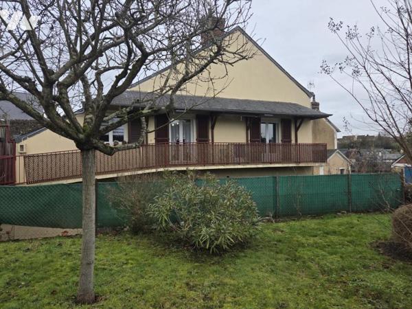 Loué : Maison appartement 78 m² avec garage et jardin, 2 chambres