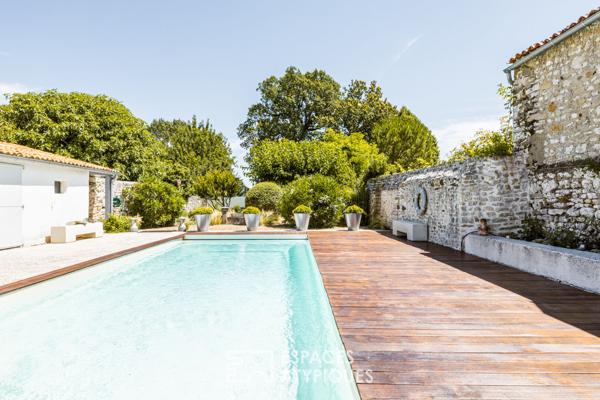 Bâtisse d’époque et de caractère en coeur de village