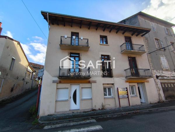 Immeuble 4 appartements et une maison