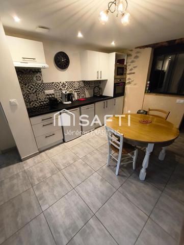 Immeuble 4 appartements et une maison