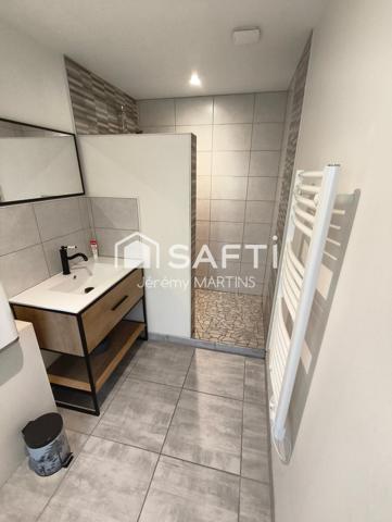 Immeuble 4 appartements et une maison